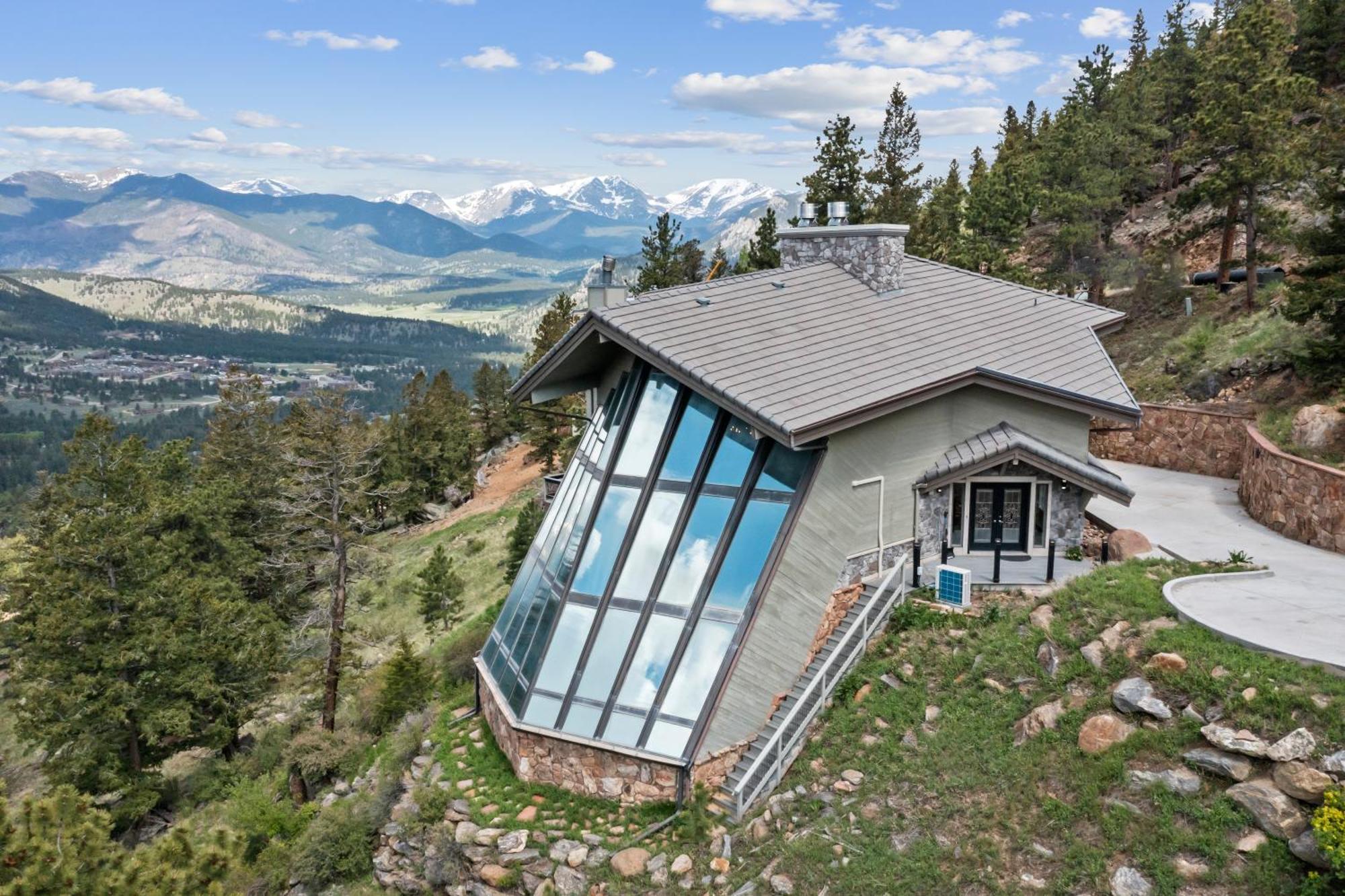 Casa De Cristal-Epic Views-Hottub-Sauna-Sleeps 10-Luxury Linens-Stocked Kitchen Estes Park Ngoại thất bức ảnh