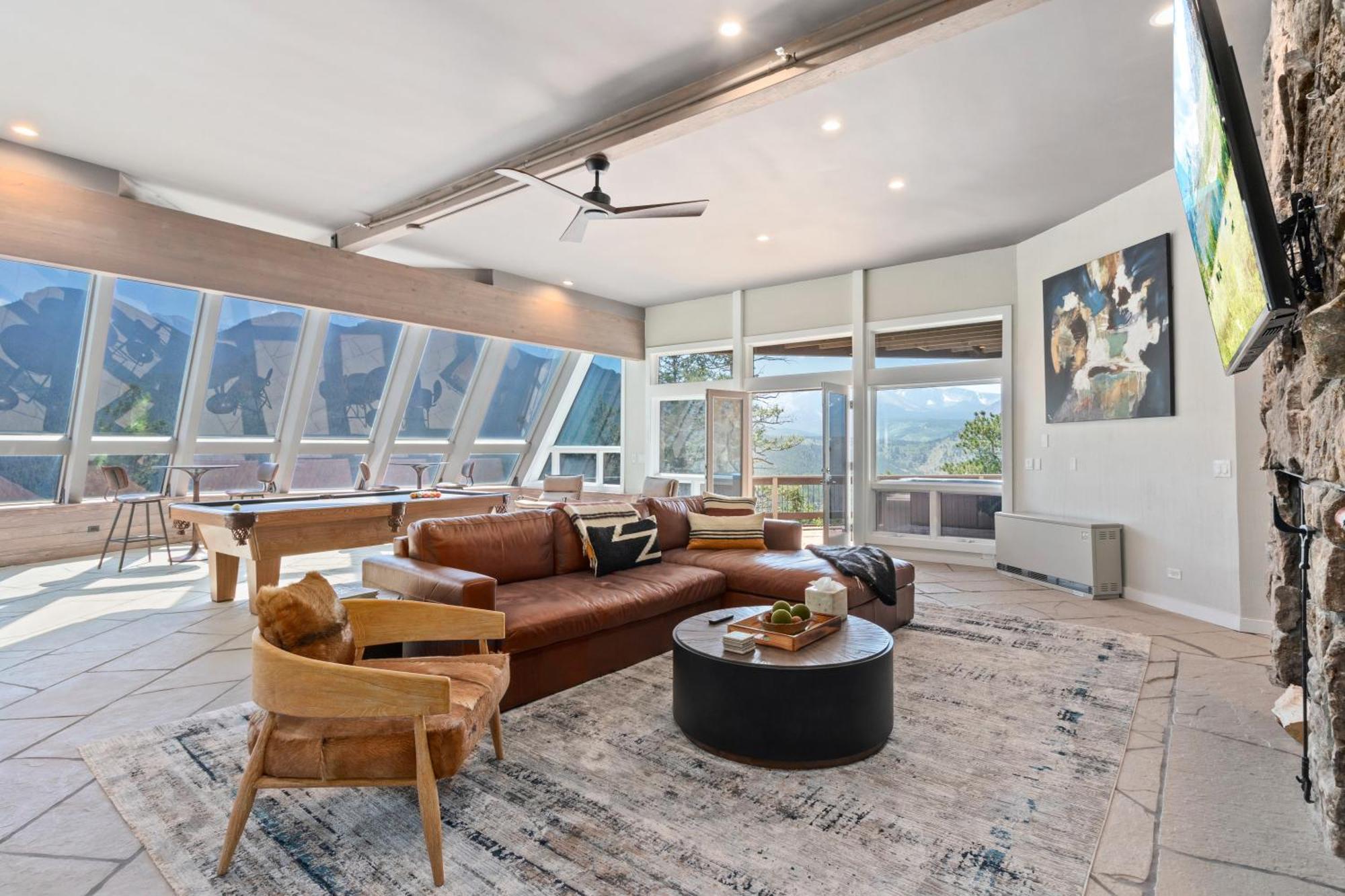 Casa De Cristal-Epic Views-Hottub-Sauna-Sleeps 10-Luxury Linens-Stocked Kitchen Estes Park Ngoại thất bức ảnh